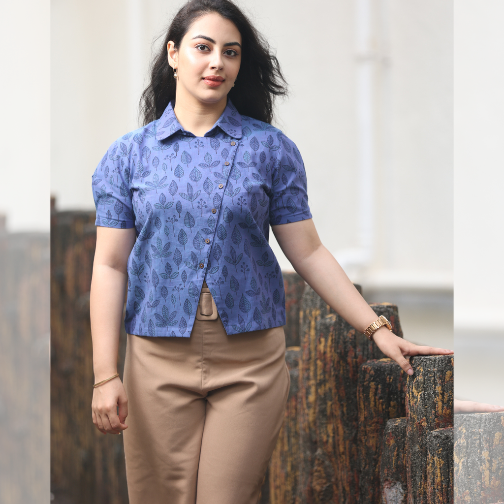 Leaf life short top