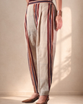 The BomBay Stripe Clay Trouser