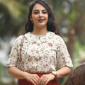 Floral Bliss pure Mul cotton Dress