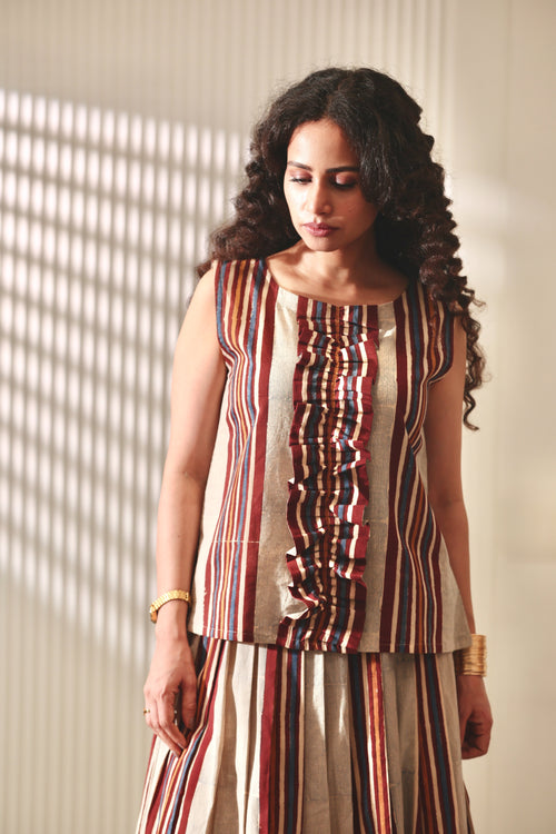 The BomBay Stripe Clay Top