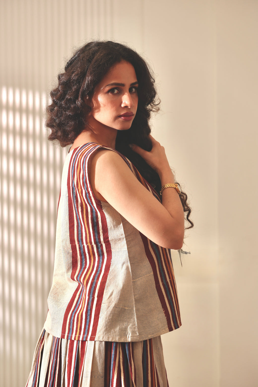The BomBay Stripe Clay Top