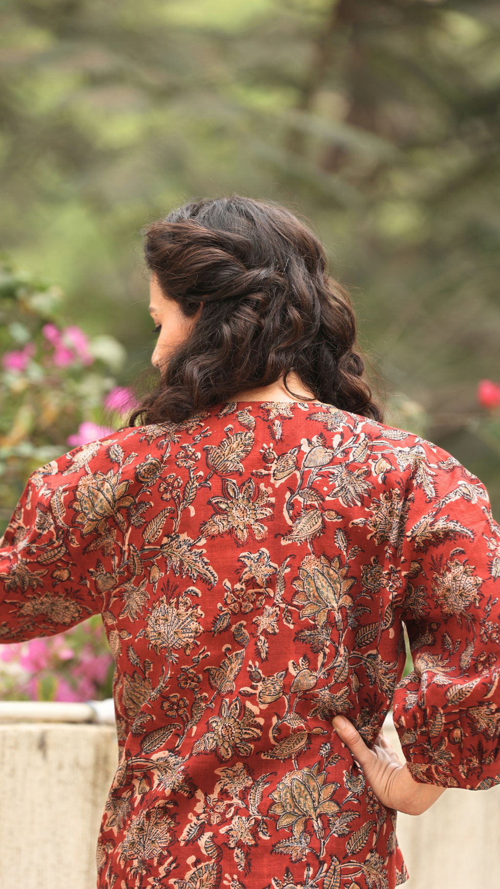 Mighty Maroon cotton shirt