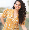 Yellow dip cotton shirt top